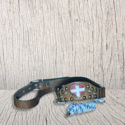 Cavezza in cuoio per manzi