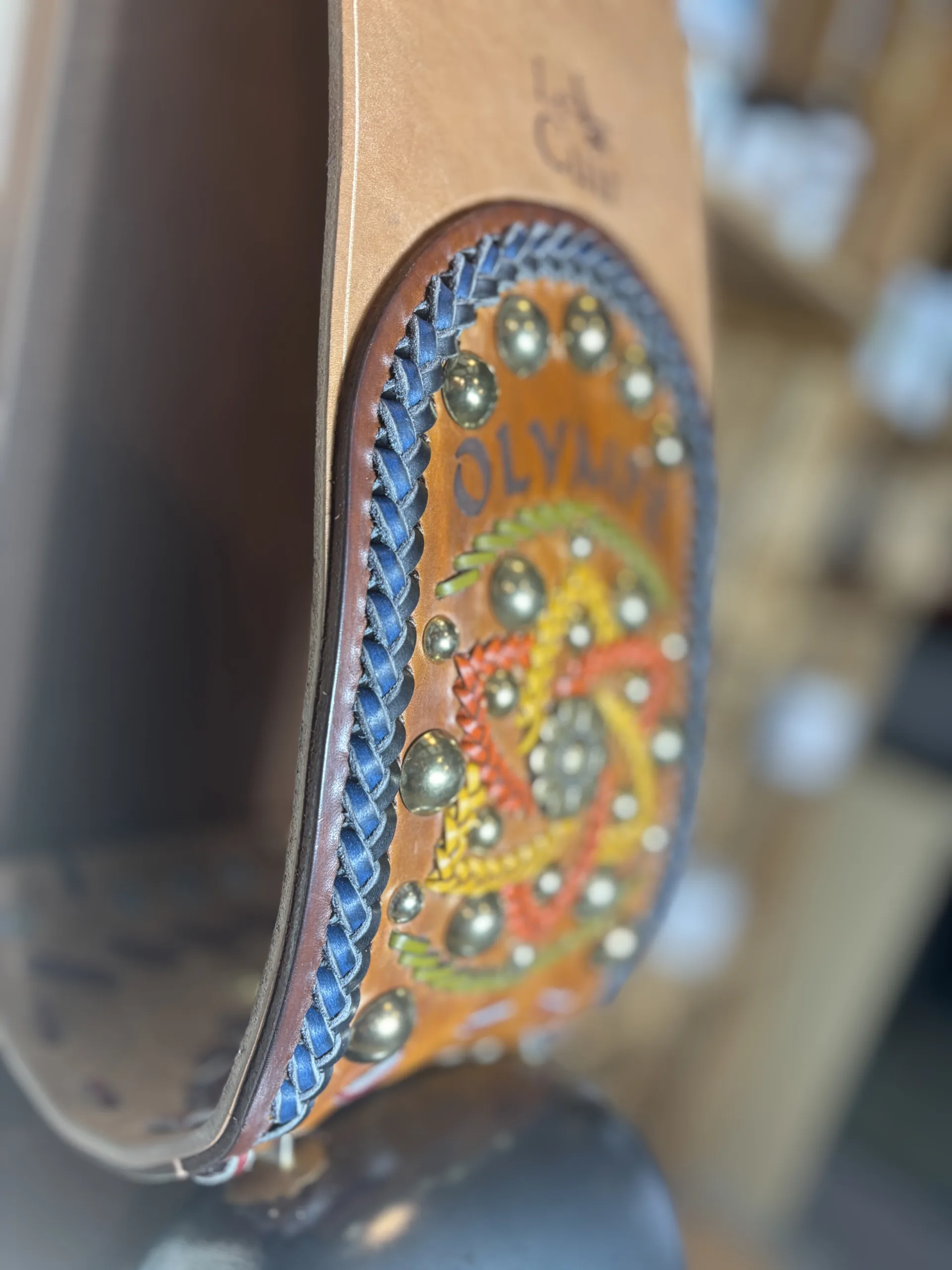 Campana Varrone Premana n.13 con collare decorato con fiore - immagine 3